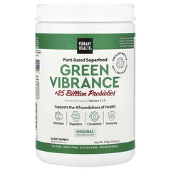 Green Vibrance® +25 млрд пробіотиків, версія 21.0, 330 г (11,64 унції)
