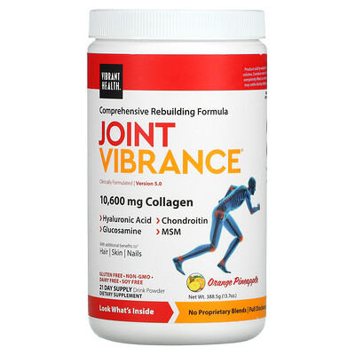 

Vibrant Health Joint Vibrance Version 5.0 Orange Pineapple 13.7 oz (388.5 g)