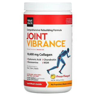 Vibrant Health, Joint Vibrance, Version 5.0, Orange Pineapple, 13.7 oz (388.5 g)