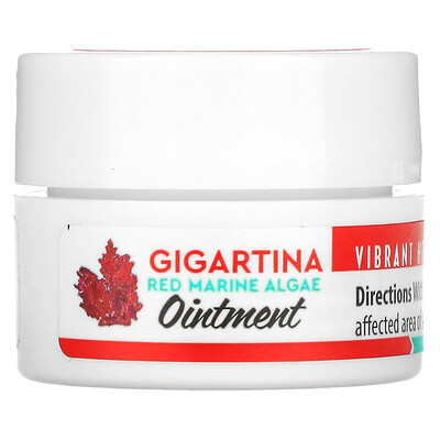 

Vibrant Health, Gigartina Red Marine Algae Ointment, 1/4 oz