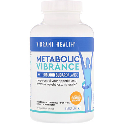 

Metabolic Vibrance, версия 2, 90 растительных капсул