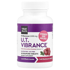 Добавка U.T. Vibrance, 50 таблеток Vegipure