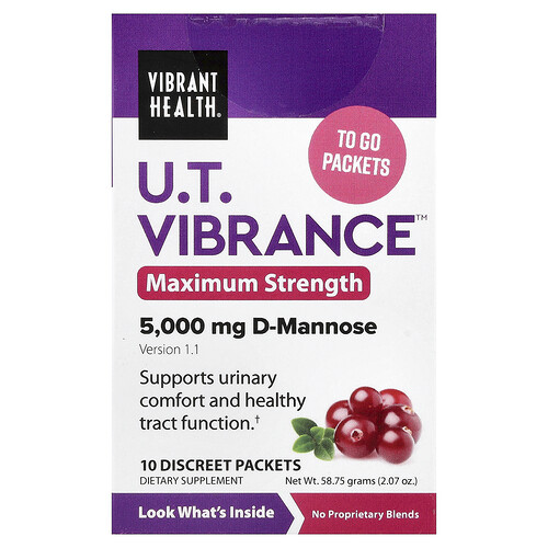 Vibrant Health U.T. Vibrance™, 10 Discreet Packets, 0.207 oz (5.875 g) Each