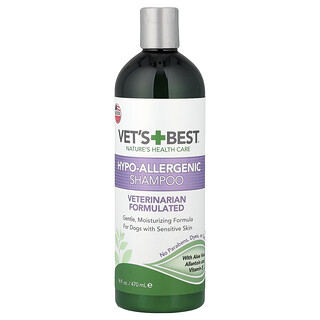 Vet's Best, Hypo-Allergenic Shampoo, For Dogs with Sensitive Skin, 16 fl oz (470 ml)
