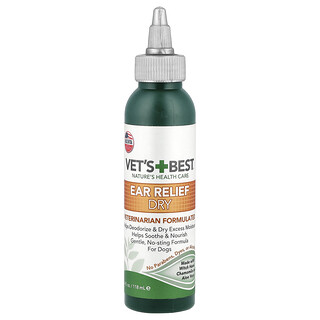Vet's Best, Ear Relief Dry, For Dogs, 4 fl oz (118 ml)