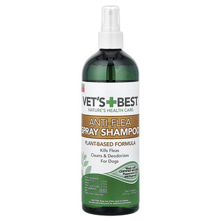 Vet's Best, Šampon u spreju protiv buha, za pse, 470 ml
