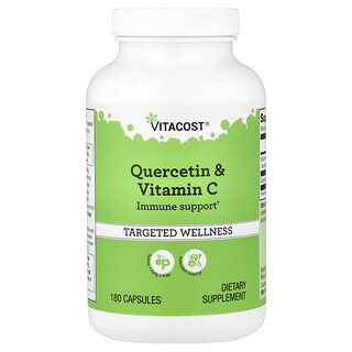 Vitacost‏, Quercetin & Vitamin C, 180 Capsules