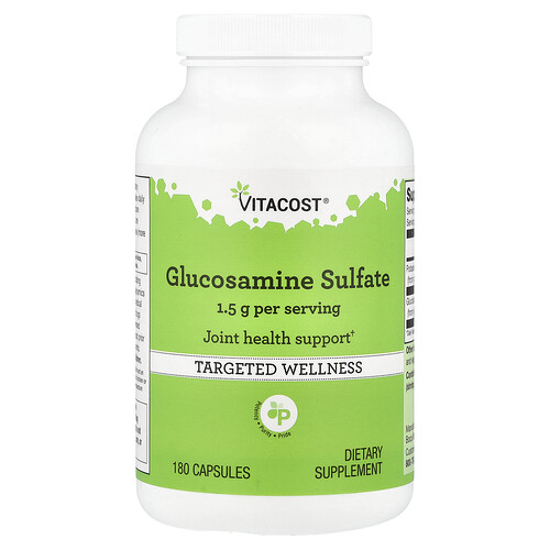 Vitacost, Glucosamine Sulfate, 1,500 mg, 180 Capsules