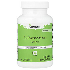 L-Carnosine, 500 mg, 90 Capsules