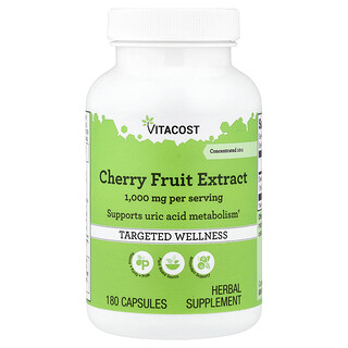Vitacost, Шие Fruit Экстракт, 180 капсула (с капсулында 500 мг)
