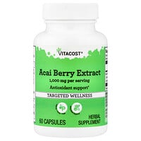 Vitacost, Acai-bessenextract, 60 capsules (500 mg per capsule)