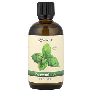 Vitacost, 100% Таза Ментол майы, 4 fl oz (118 мл)