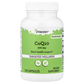 Vitacost, CoQ10, 200 mg, 120 kapsula