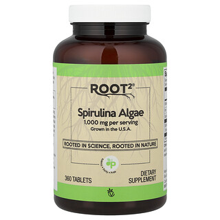 Vitacost, Root2®, Spirulina Algae, 360 Tablets