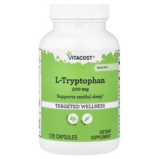 فيتاكوست‏, L-Tryptophan, 500 mg, 120 Capsules