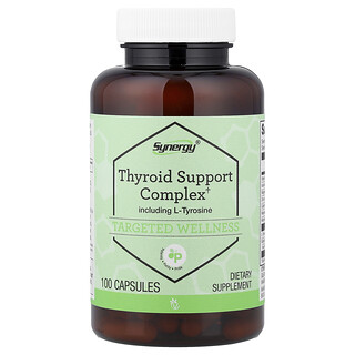Vitacost, Synergy®, Thyroid Support Complex Including L-Tyrosine, 100 Capsules