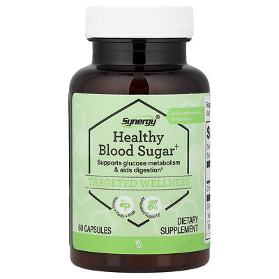 Vitacost Synergy Healthy Blood Sugar 60 Capsules