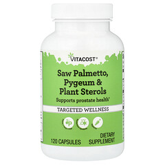 Saw Palmetto, Pygeum & Plant Sterols, 120 Capsules