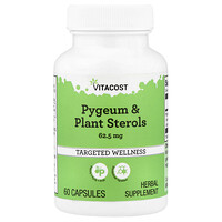 Vitacost, Pygeum & Plant Sterols, 62,5 mg, 60 kapsułek