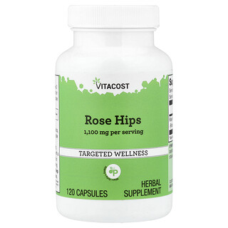 Vitacost, Rose Hips, 120 Capsules (550 mg per Capsule)