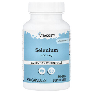 Vitacost, Selenium, 200 mcg, 300 Capsules