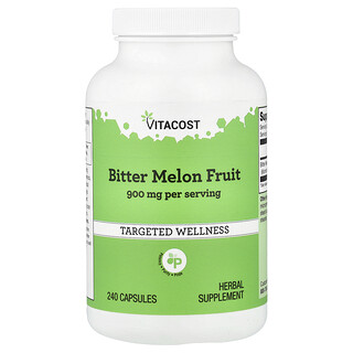 Vitacost, ゴーヤ果実、240粒（1粒あたり450mg）