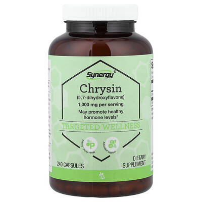 Vitacost, Synergy®, Chrysin, 240 Capsules (500 mg per Capsule)