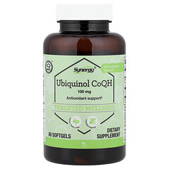 Synergy®, Ubiquinol CoQH, 100 mg, 60 Softgels