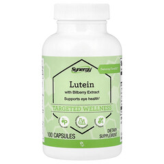 Lutein with Bilberry Extract Featuring FloraGlo®, 100 Capsules