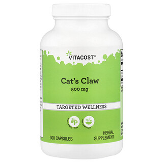 Vitacost（ビタコスト）, Cat's Claw, 500 mg, 300 Capsules