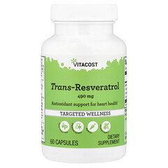 Trans-Resveratrol, 490 mg, 60 Capsules
