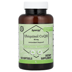 Synergy®, Ubiquinol CoQH, 50 mg, 120 Softgels