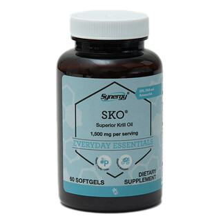 Vitacost, Synergy®, SKO® Superior Krill Oil, 60 Softgels (750 mg per Softgel)