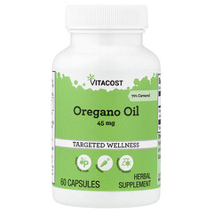 Oregano Oil, 45 mg, 60 Capsules