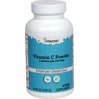 Vitacost, C Vitamini Tozu, 5 g, 240 g (8,45 oz)