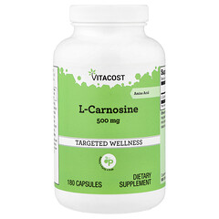 L-Carnosine, 500 mg, 180 Capsules