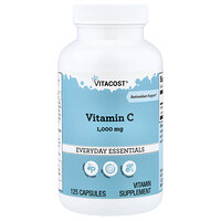 Vitacost, Vitamin C, 1.000 mg, 125 Kapsul
