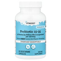 Vitacost, Probiotic 15-35 With NutraFlora® FOS, 60 Vegetarian Capsules