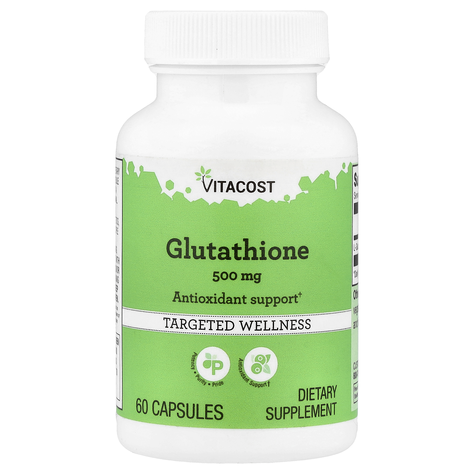 Glutathione, 500 mg, 60 Capsules | eBay