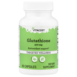 Vitacost, Glutatione, 500 mg, 60 capsule
