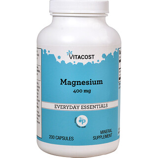 Vitacost, Magnesium, 400 mg, 200 Capsules