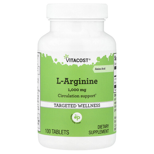 Vitacost, L-Arginine, 1,000 mg, 100 Tablets