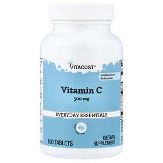 Vitacost, витамин C, 100 таблеток