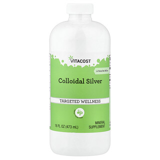 Vitacost, Argent colloïdal, 473 ml