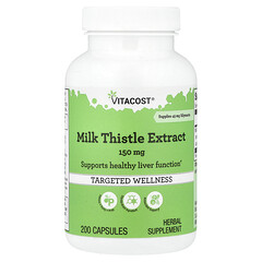 Milk Thistle Extract, 150 mg, 200 Capsules