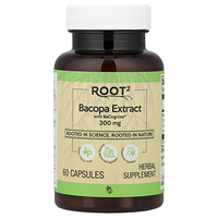 Vitacost, Root2, Bacopa Extract with BaCognize®, 300 mg, 60 kapszula