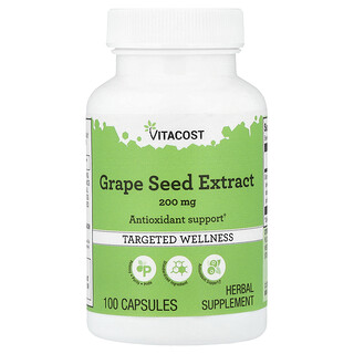 Vitacost, Grape Seed Extract, 200 mg, 100 Capsules