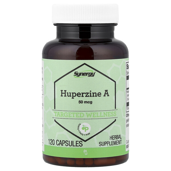 Vitacost Synergy®, Huperzine A, 50 mcg, 120 Capsules