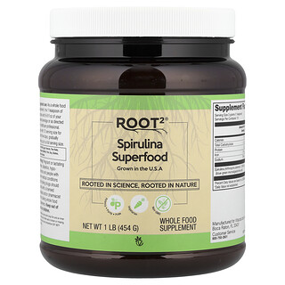 Vitacost, Root2®, Spirulina Superfood, 1 lb (454 g)