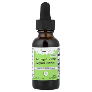 Vitacost, Astragalus Root Liquid Extract, Alcohol Free, 1 fl oz (30 ml)
